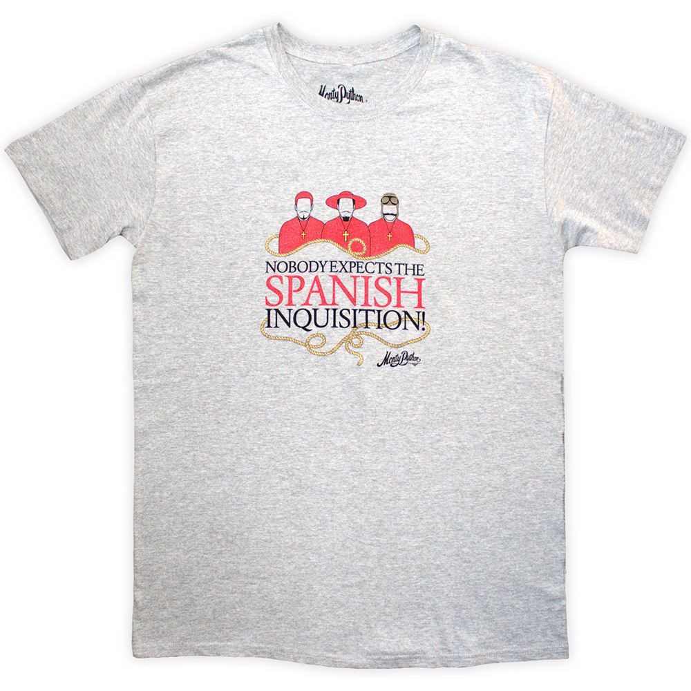 Monty Python - Inquisition Heren Tshirt - Grijs